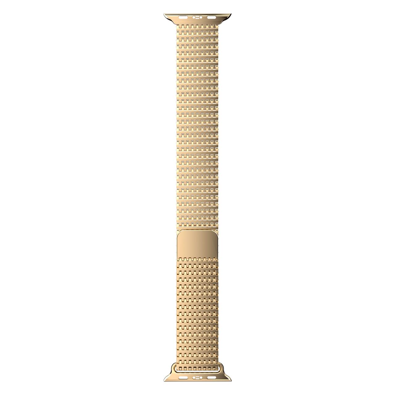 CUREA METALICA MESH NEXT ONE PENTRU APPLE WATCH 41MM, Auriu - iSTYLE RS