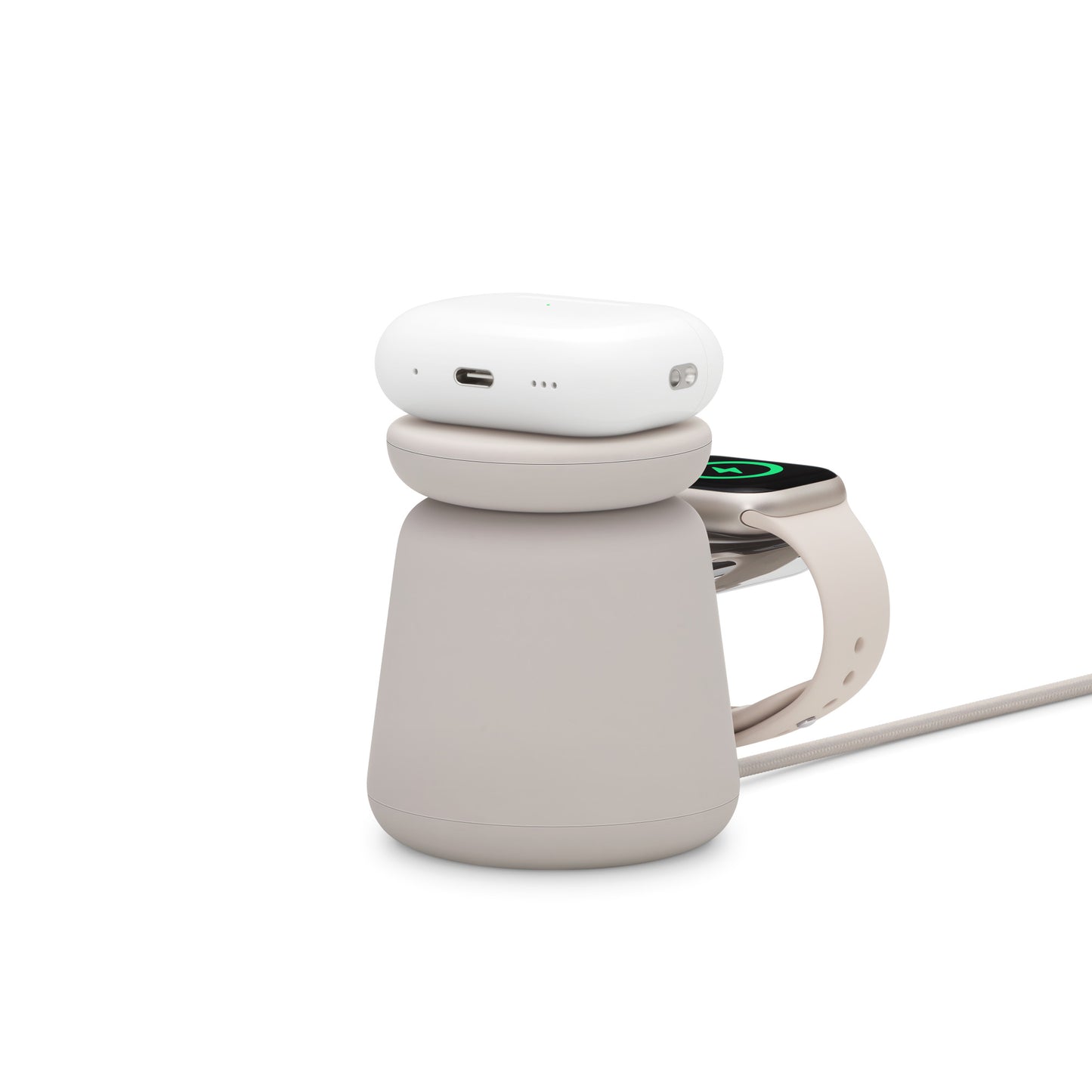 Belkin BOOST CHARGE PRO MagSafe 2v1 15W - Sand - iSTYLE RS