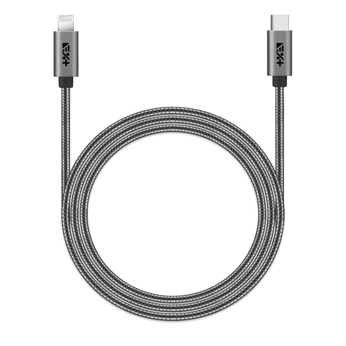 Next One SPACE GRAY USB-C TO LIGHTNING 1,2m METALLIC CABLE - iSTYLE RS