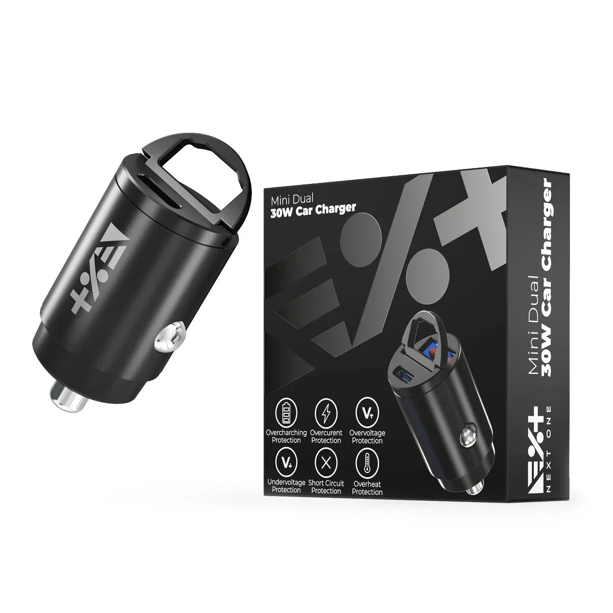 NEXT ONE MINI DUAL 30W CAR CHARGER - iSTYLE RS