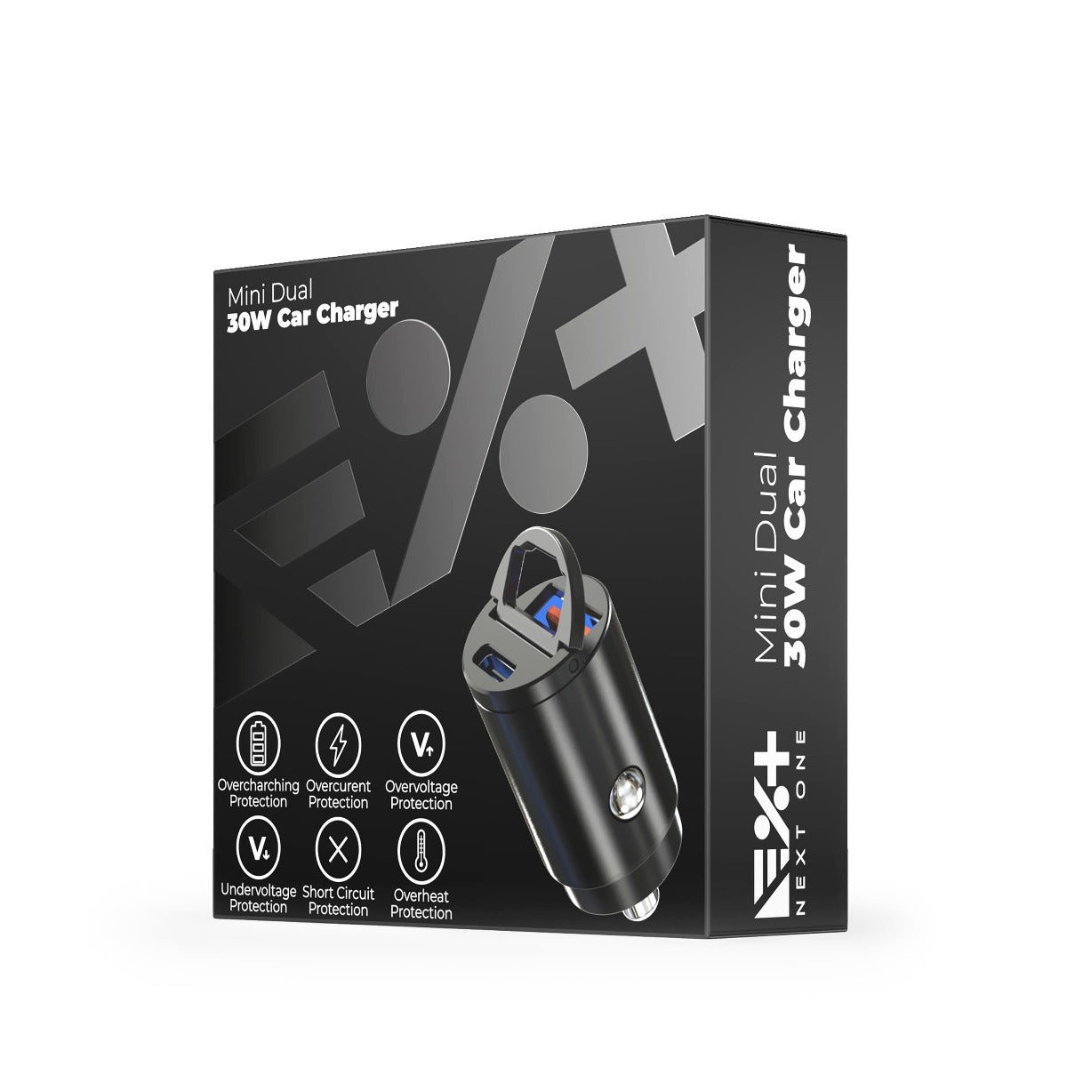 NEXT ONE MINI DUAL 30W CAR CHARGER - iSTYLE RS