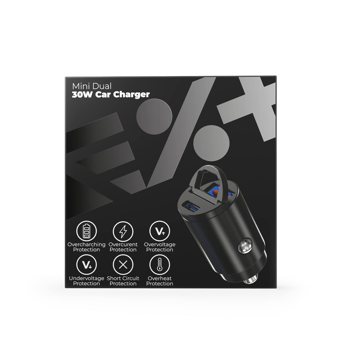 NEXT ONE MINI DUAL 30W CAR CHARGER - iSTYLE RS