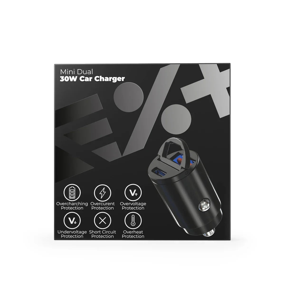 NEXT ONE MINI DUAL 30W CAR CHARGER - iSTYLE RS