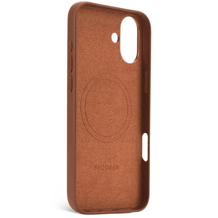 DECODED Leather Backcover for iPhone 16 Plus - iSTYLE RS
