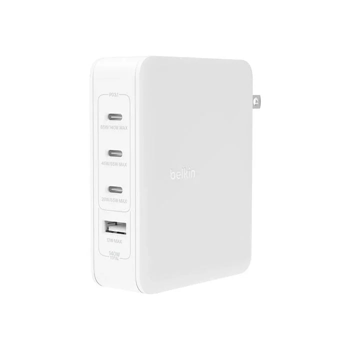 Belkin BoostCharge Pro 140W 4-Port GaN Wall Charger - iSTYLE RS