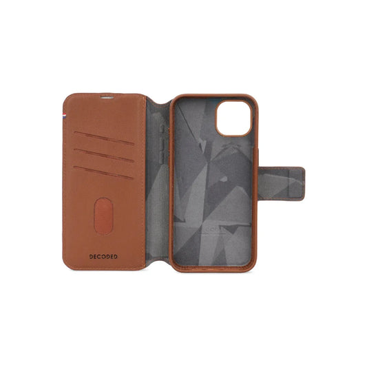 Leather Detachable Wallet for iPhone 15 Pro Max | Tan - iSTYLE RS