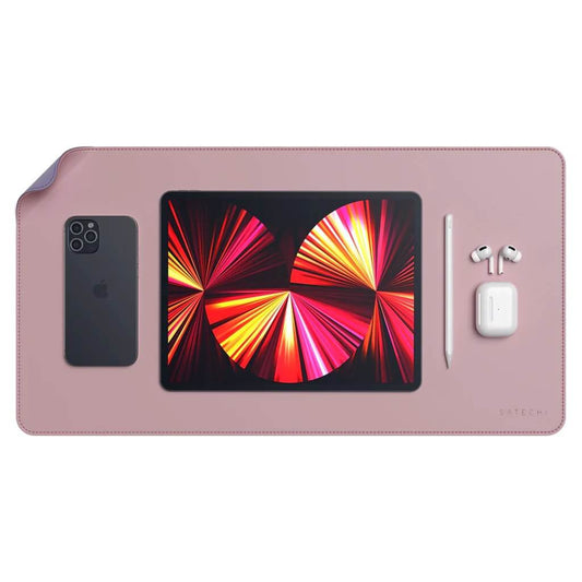 Satechi diual sided Eco-leather Deskmate - Pink/Purple - iSTYLE RS