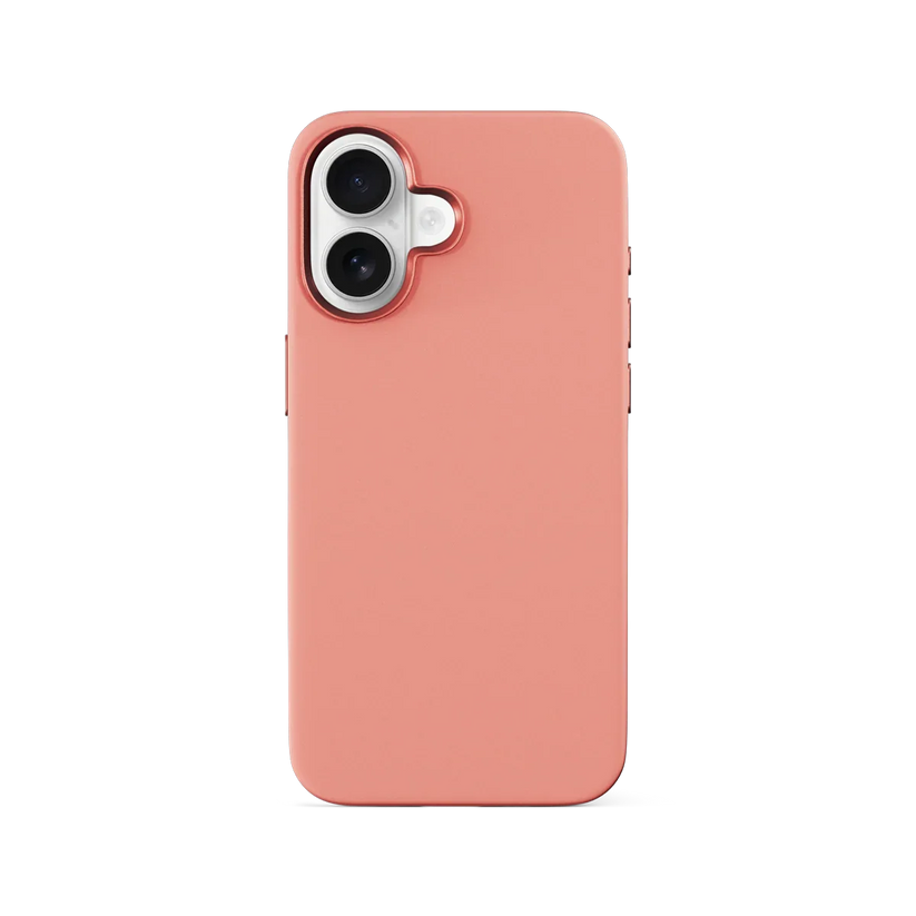 EPICO Mag+ Silicone Case Pro - Peach Pink - iPhone 16 - iSTYLE RS