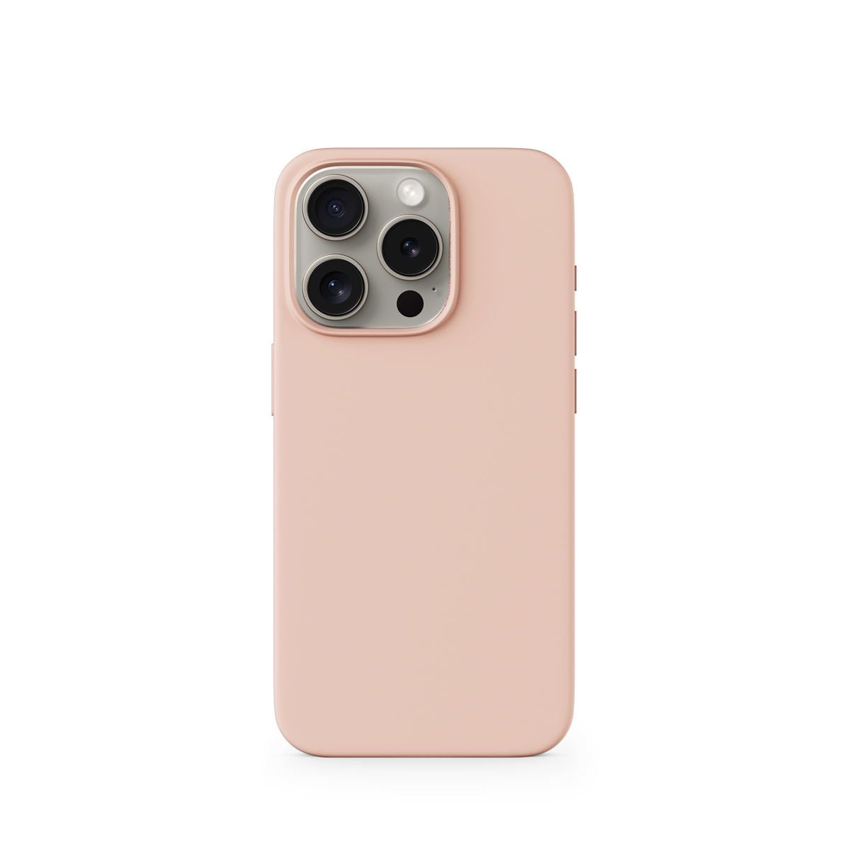 EPICO Mag+ Silicone Case Pro - Peach Pink - iPhone 16 Pro Max - iSTYLE RS