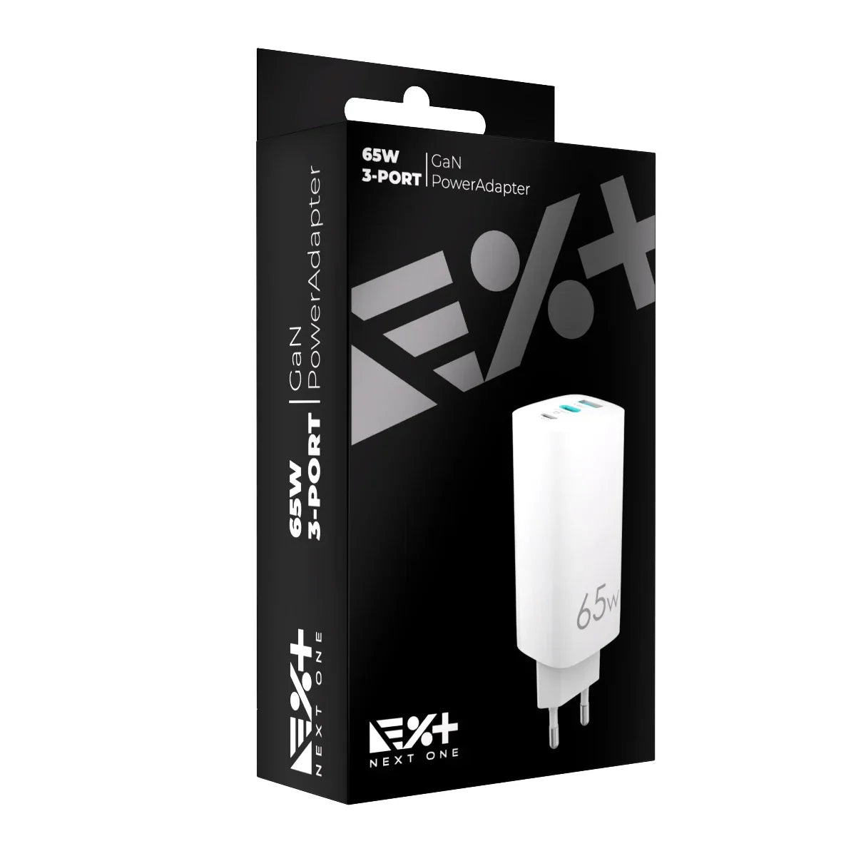 Next One 65W 3-Port GaN Power Adapter - iSTYLE RS