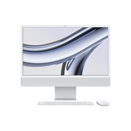 24-inčni iMac M3 sa 4,5K Retina displejom, 8-jezgarnim CPU-om, 10-jezgarnim GPU-om, 8GB objedinjene memorije i 512GB SSD-om - Silver - iSTYLE RS