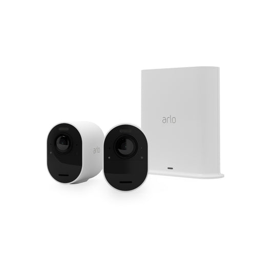 Arlo Ultra 2 Outdoor Security Camera 2 Camera Kit - White - iSTYLE RS