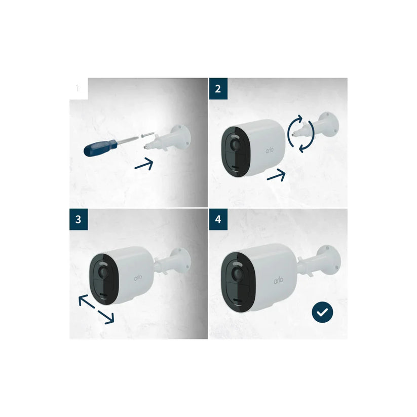 Arlo Go 2 3G/4G Outdoor Security Camera - White - iSTYLE RS