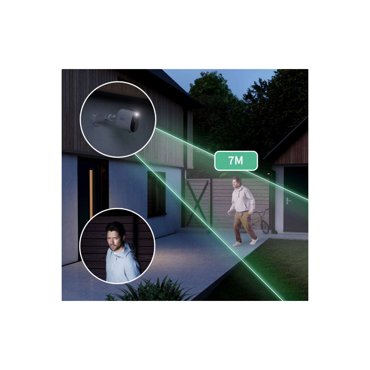 Arlo Essential Spotlight WiFi Security Camera - 1 Camera Kit - White - iSTYLE RS