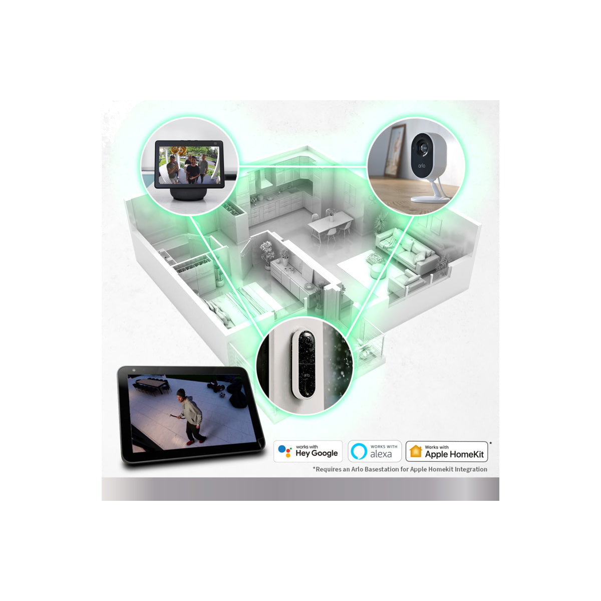 Arlo Pro 5 Outdoor Security Camera - 2 Camera Kit - White - iSTYLE RS