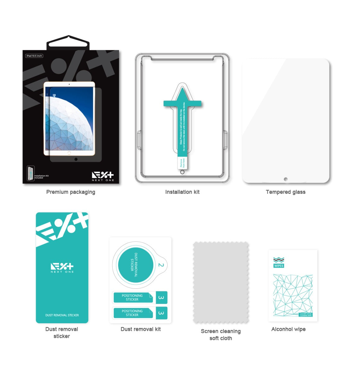 Next One Tempered Glass za iPad Air 2019 - iSTYLE RS