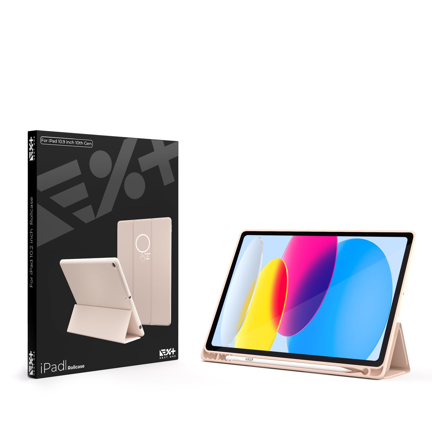 Rollcase for iPad 10th generation | Ballet Pink - iSTYLE RS
