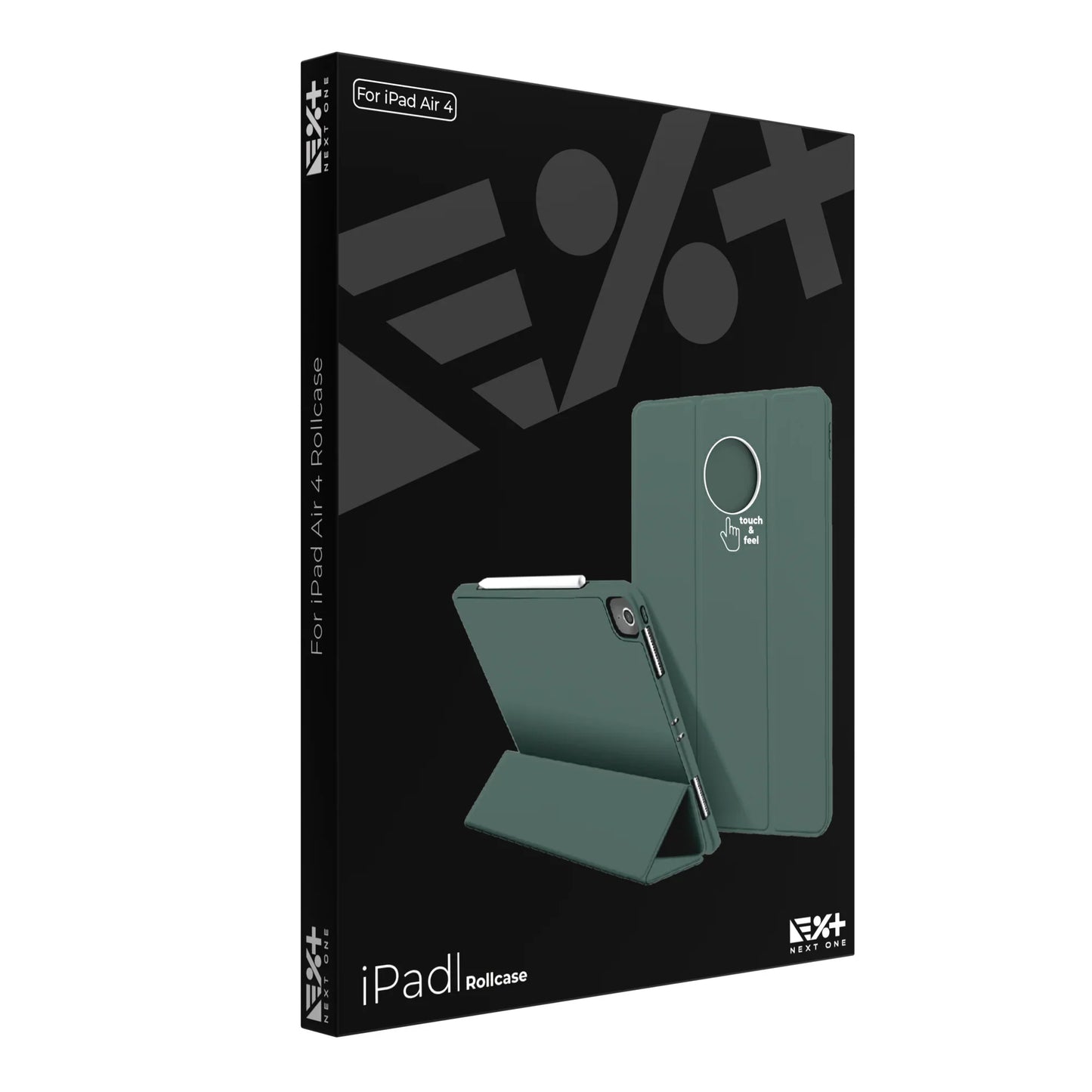 NEXT ONE LEAF GREEN ROLLCASE FOR IPAD AIR 4 - iSTYLE RS