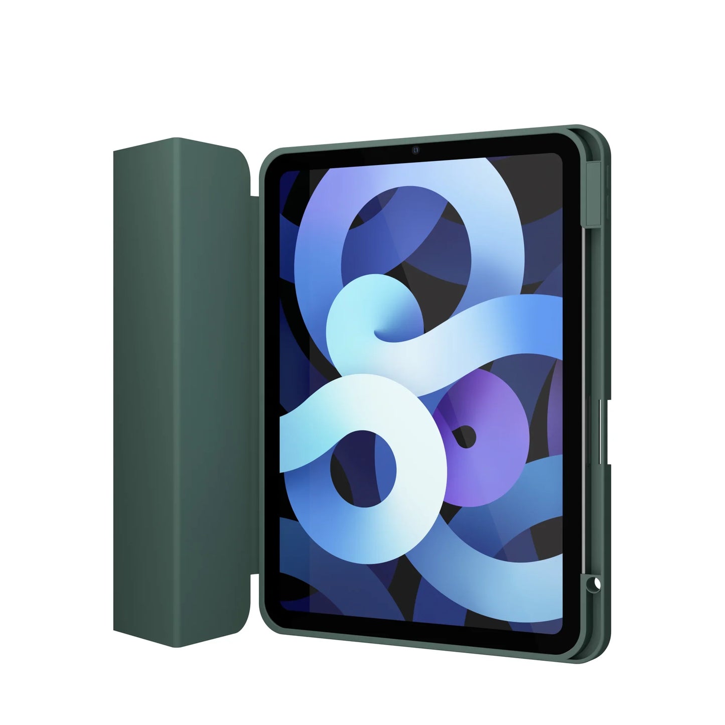 NEXT ONE LEAF GREEN ROLLCASE FOR IPAD AIR 4 - iSTYLE RS