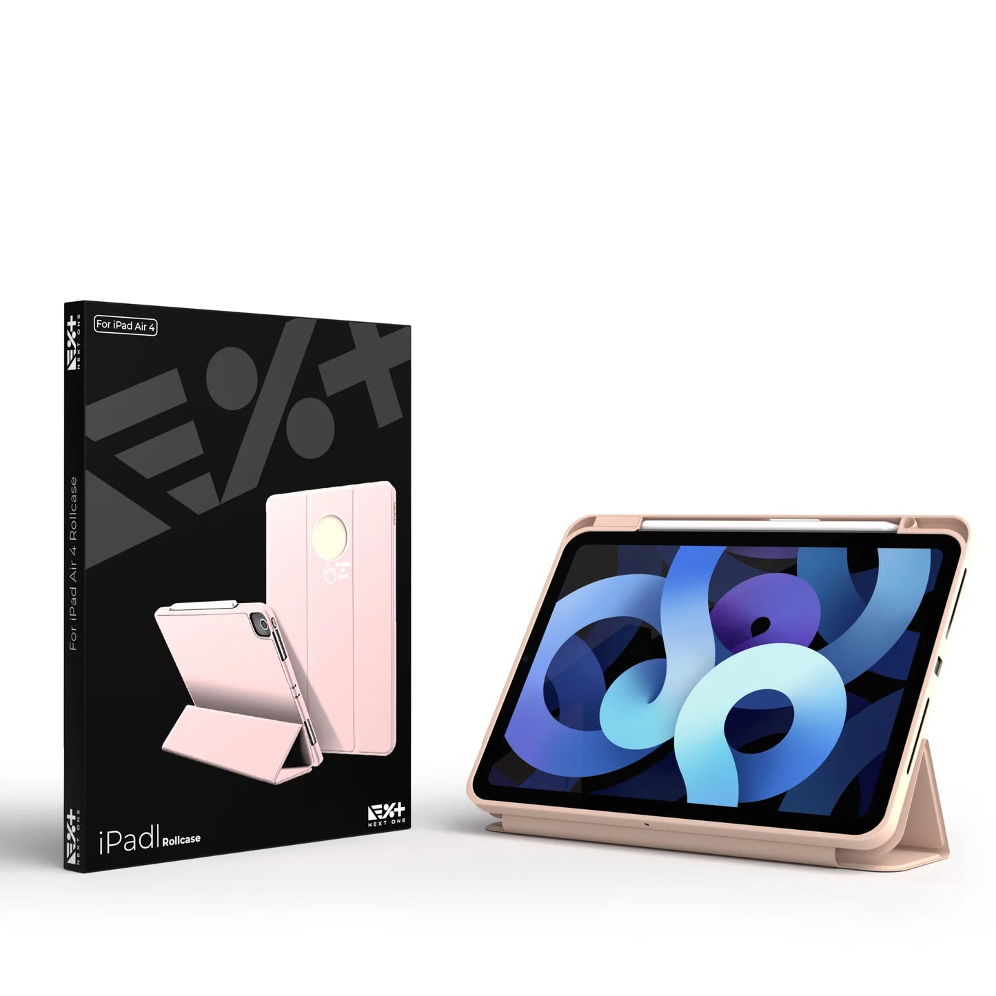 NEXT ONE BALLET PINK ROLLCASE FOR IPAD AIR 4 - iSTYLE RS