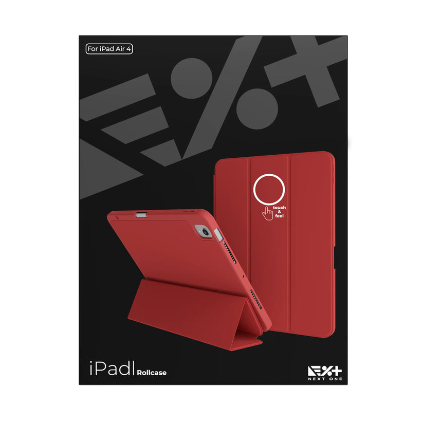 NEXT ONE RED ROLLCASE FOR IPAD AIR 4 - iSTYLE RS