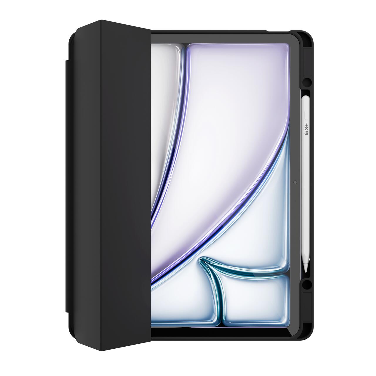 Husa de protectie Next One Rollcase pentru iPad Air 13 M2, cu suport pentru stilou, Negru - iSTYLE RS