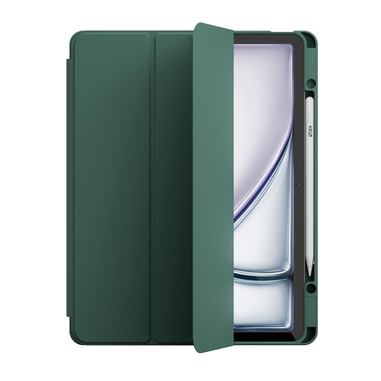 Husa de protectie Next One Rollcase pentru iPad Air 13 M2, cu suport pentru stilou, Verde - iSTYLE RS