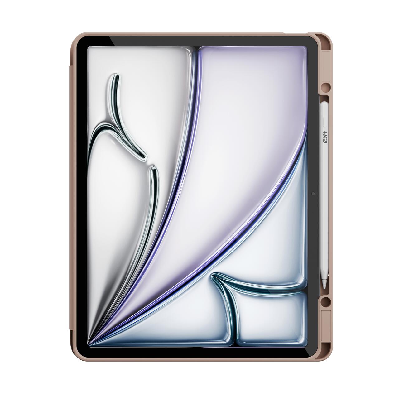 Husa de protectie Next One Rollcase pentru iPad Air 13 M2, cu suport pentru stilou, Roz - iSTYLE RS