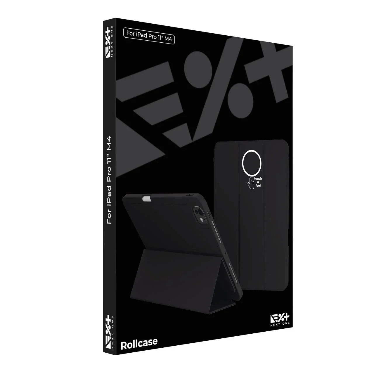 NEXT ONE RollCase for iPad Pro 11 M4 BLACK - iSTYLE RS