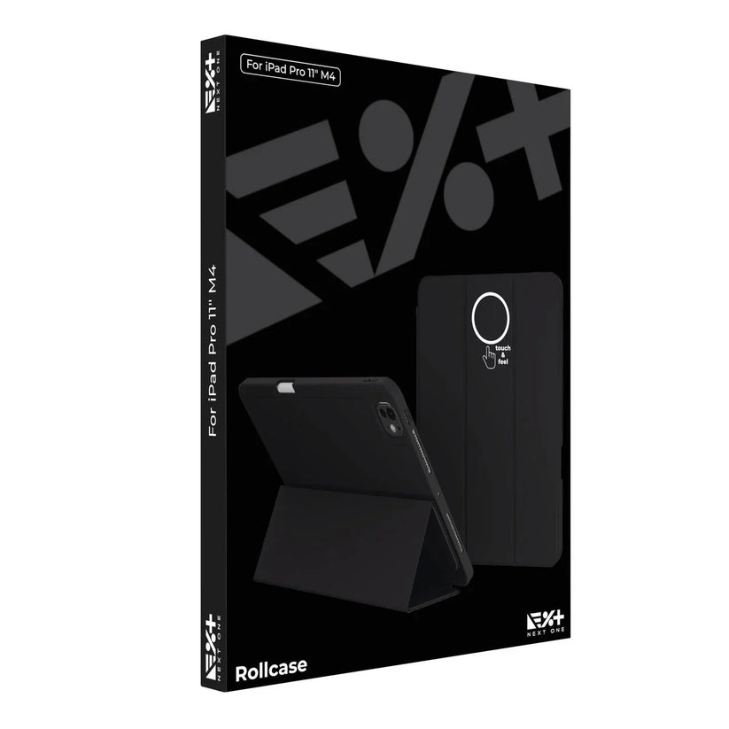 NEXT ONE RollCase for iPad Pro 11 M4 BLACK - iSTYLE RS