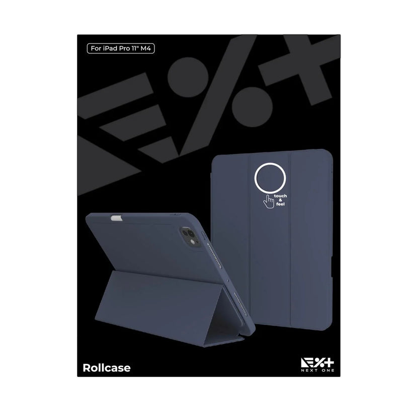 NEXT ONE RollCase for iPad Pro 11 M4 BLUE - iSTYLE RS