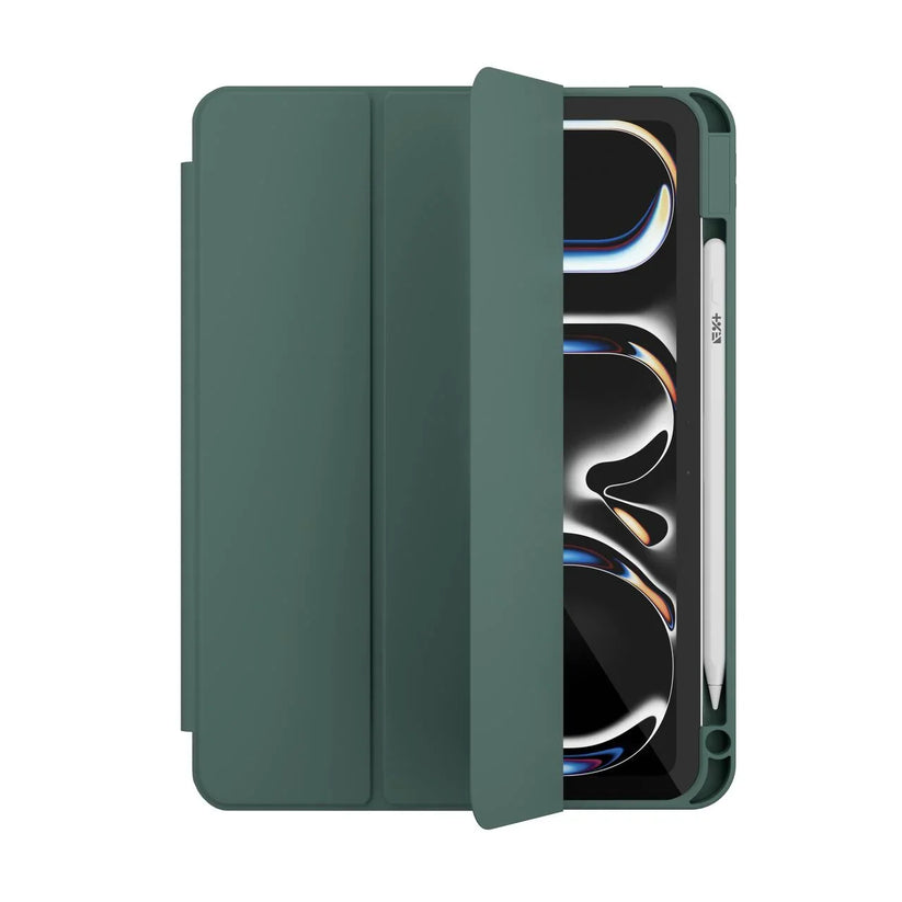 NEXT ONE RollCase for iPad Pro 11 M4 GREEN - iSTYLE RS