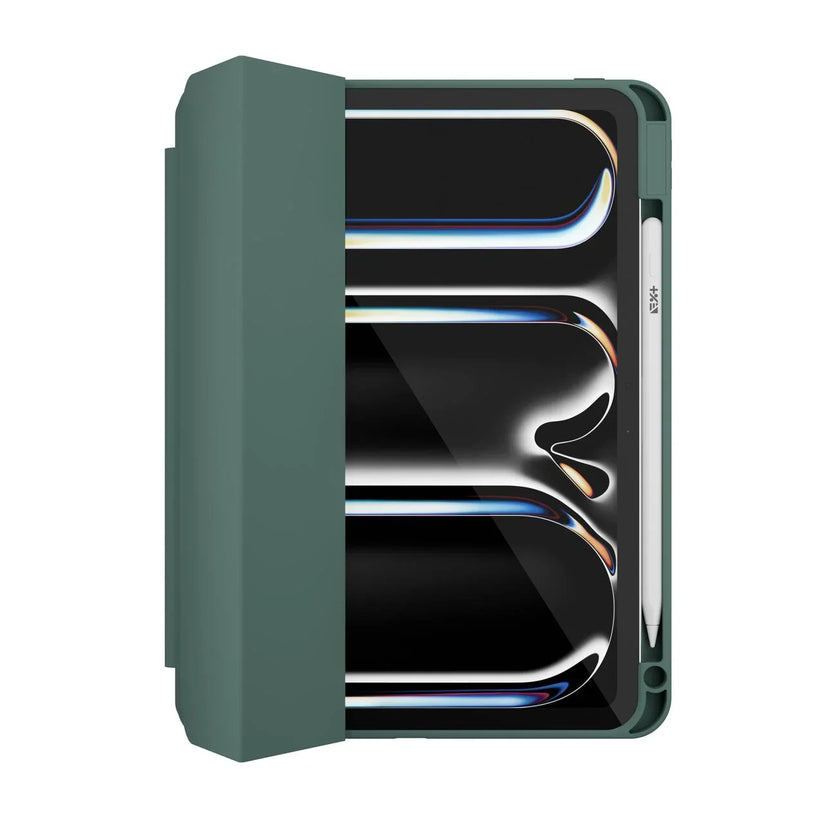 NEXT ONE RollCase for iPad Pro 11 M4 GREEN - iSTYLE RS
