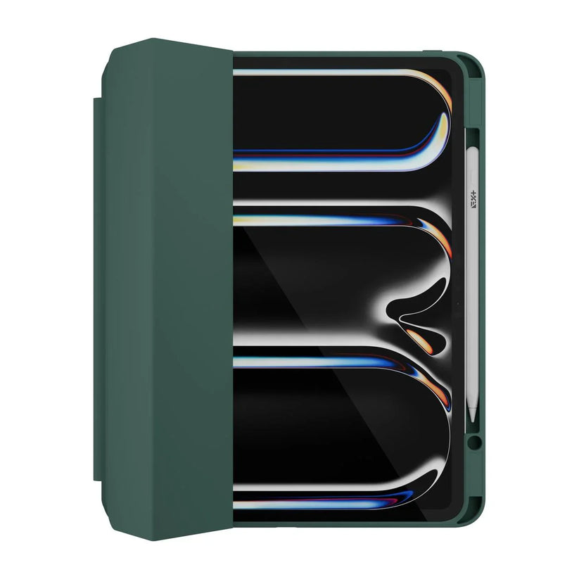 NEXT ONE RollCase for iPad Pro 13 M4 GREEN - iSTYLE RS