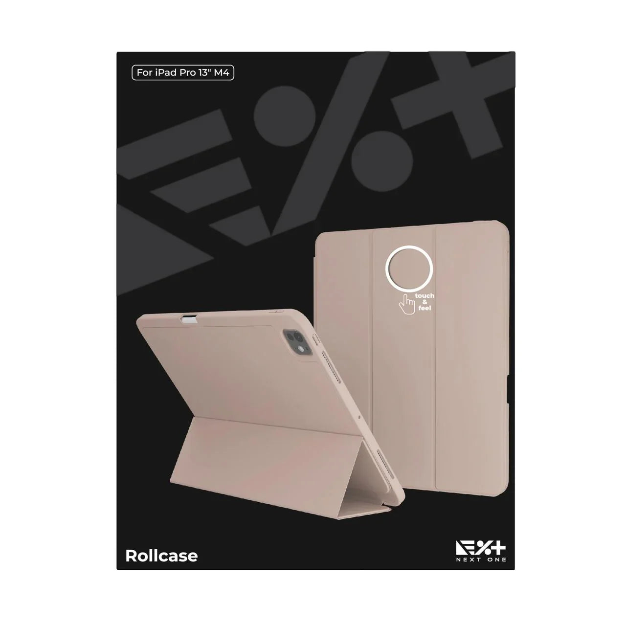 NEXT ONE RollCase for iPad Pro 13 M4 PINK - iSTYLE RS