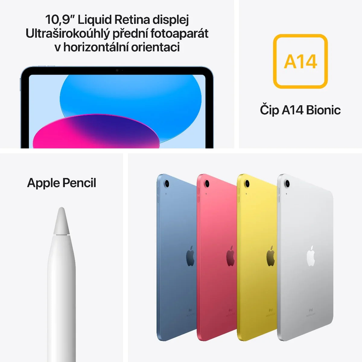 Apple 10,9-inčni iPad (10th) Wi-Fi 64GB - Silver - iSTYLE RS