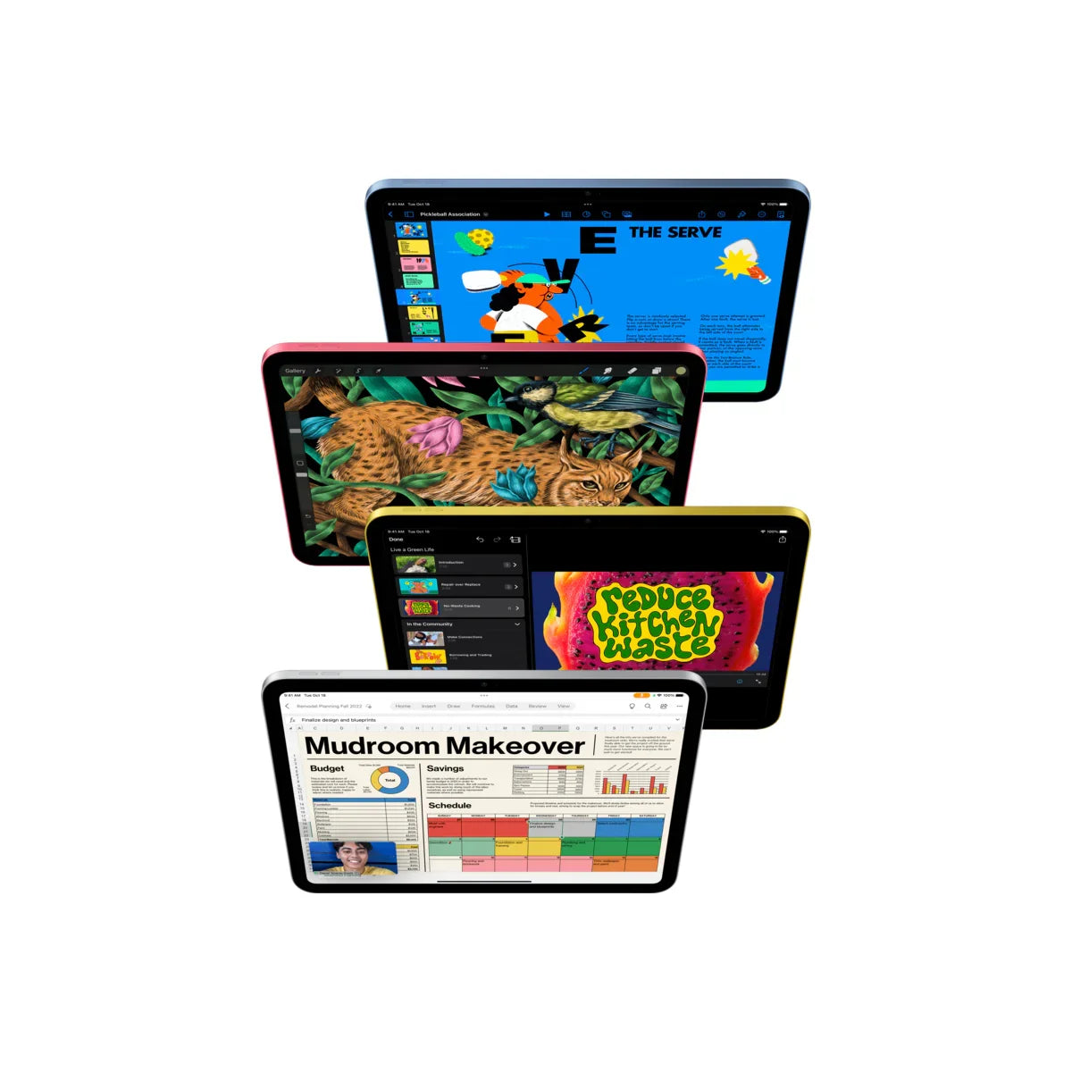 Apple 10,9-inčni iPad (10th) Wi-Fi 64GB - Yellow - iSTYLE RS