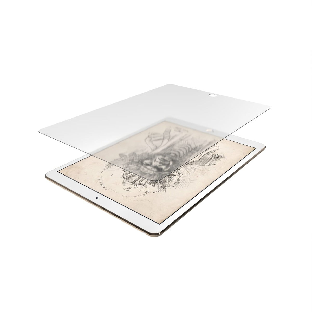 Next Screen Protector sa papirnom teksturom za iPad 9. generacije - iSTYLE RS