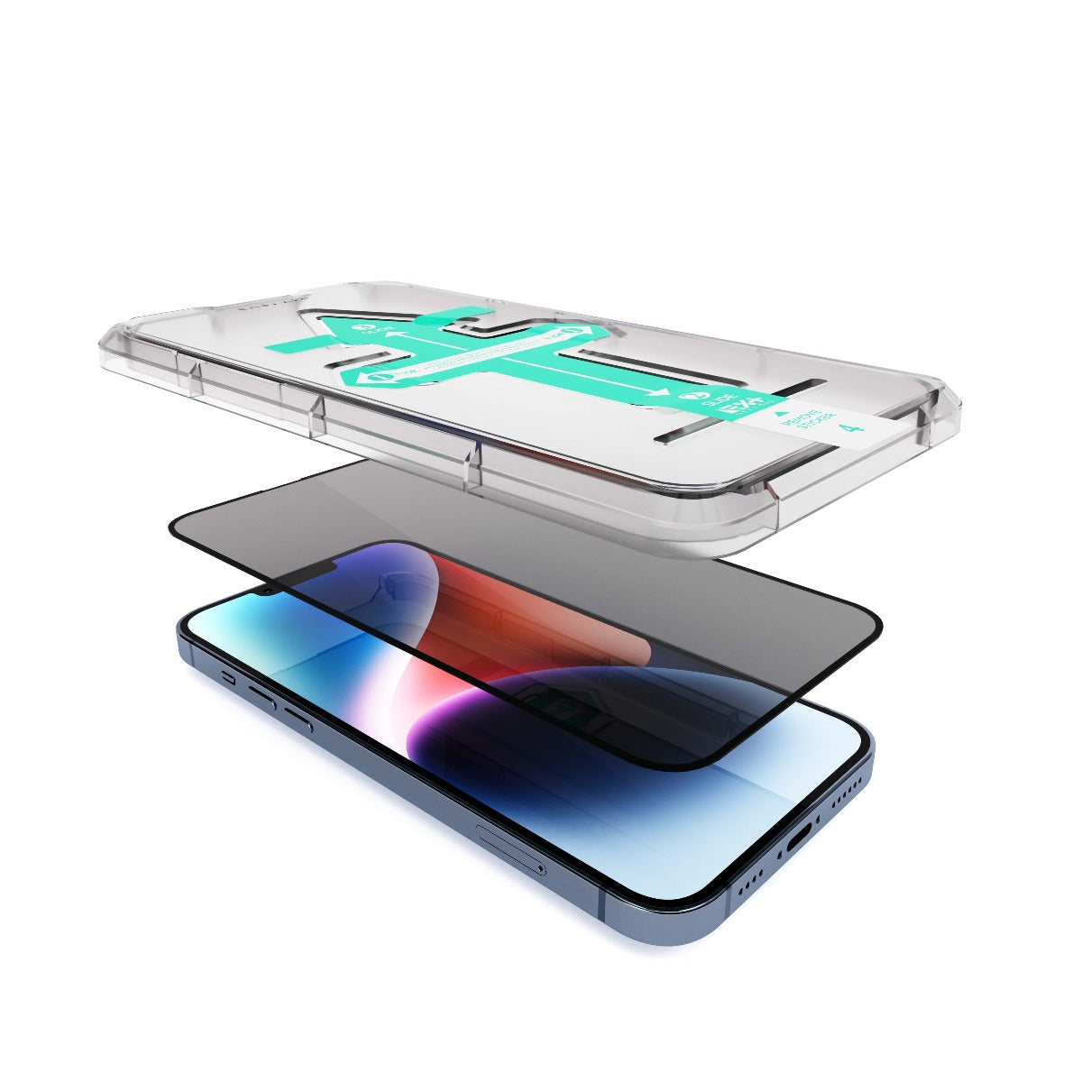 Next One All-Rounder Privacy Glass Screen Protector za iPhone 14 - iSTYLE RS
