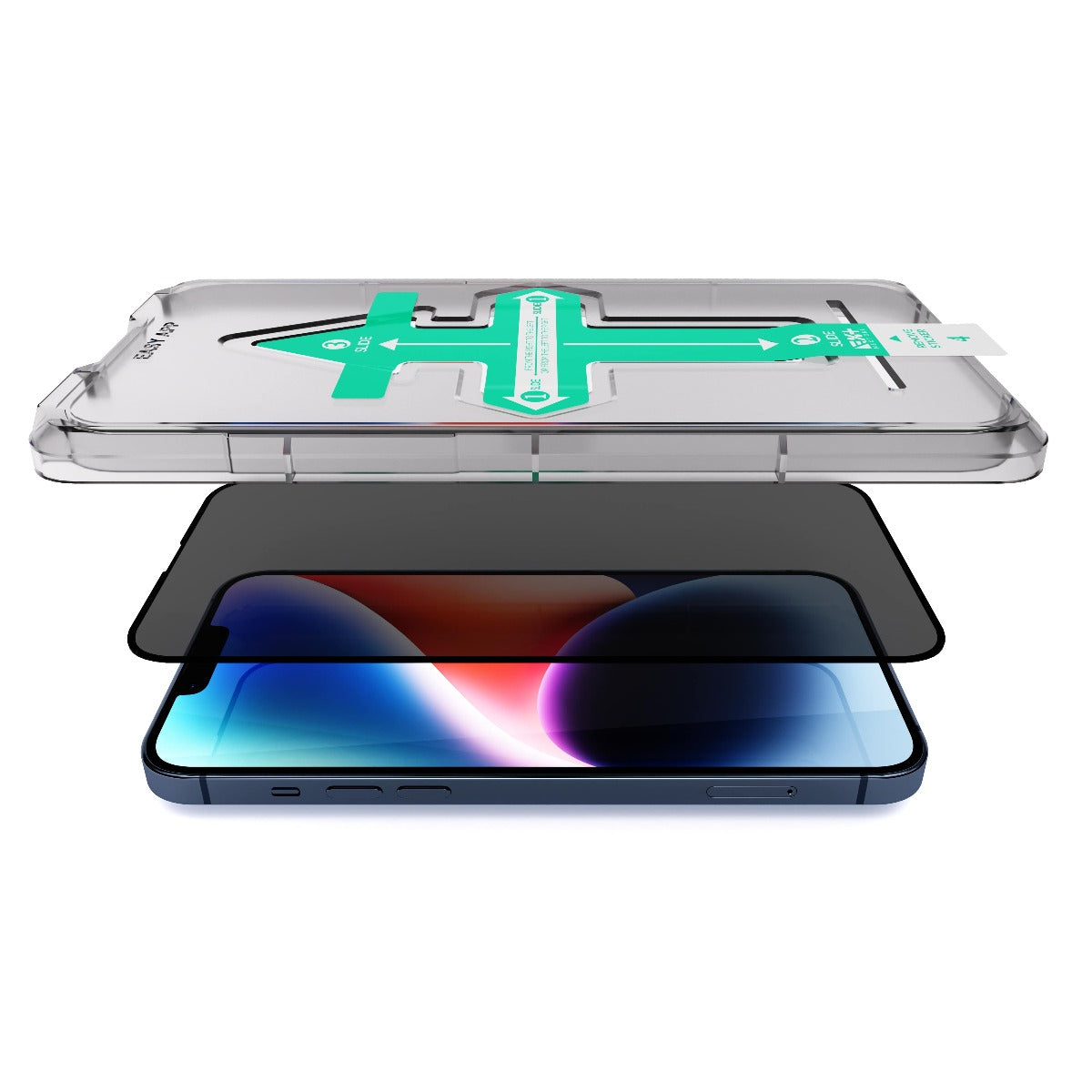 Next One All-Rounder Privacy Glass Screen Protector za iPhone 14 - iSTYLE RS