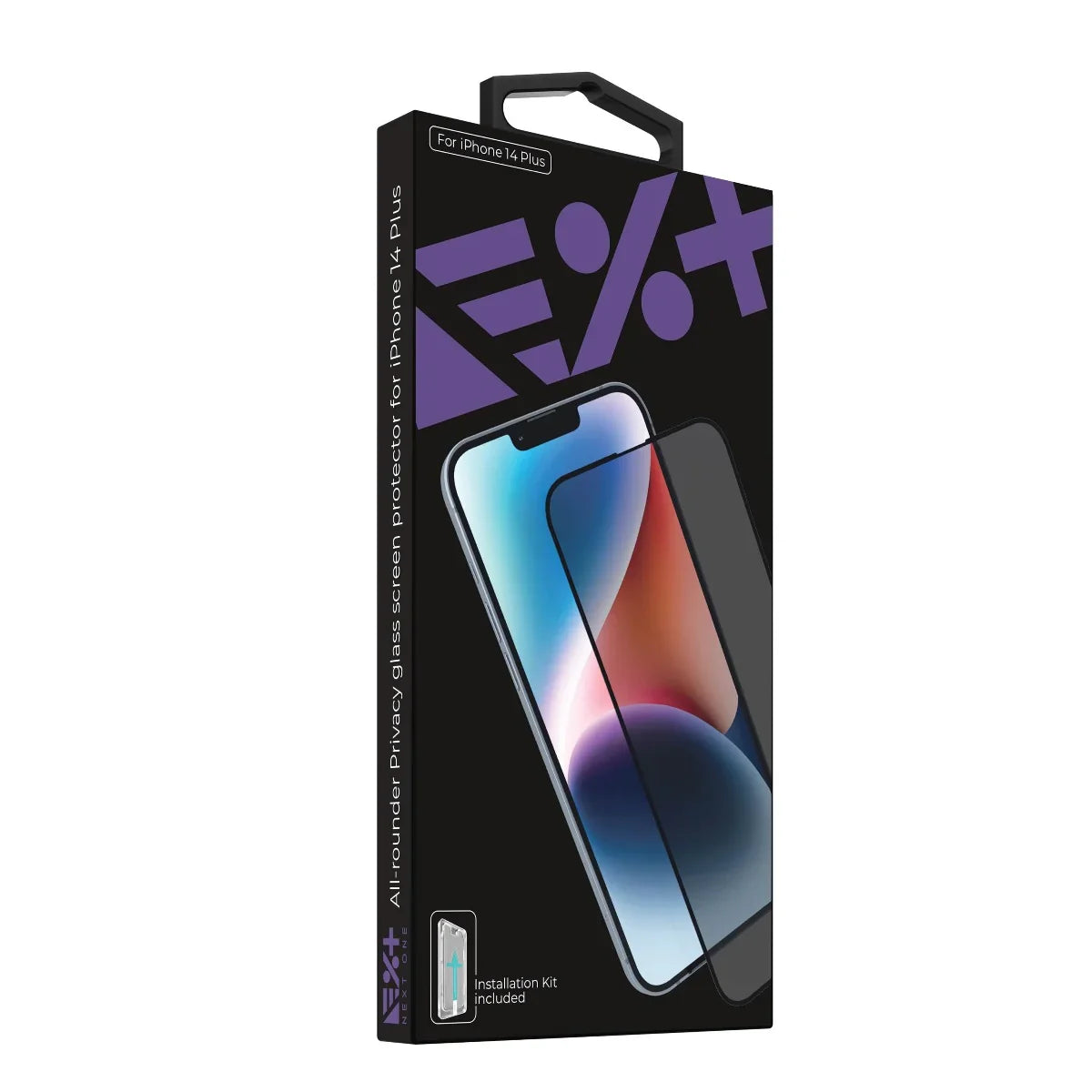 Next One All-Rounder Privacy Glass Screen Protector za iPhone 14 Plus - iSTYLE RS