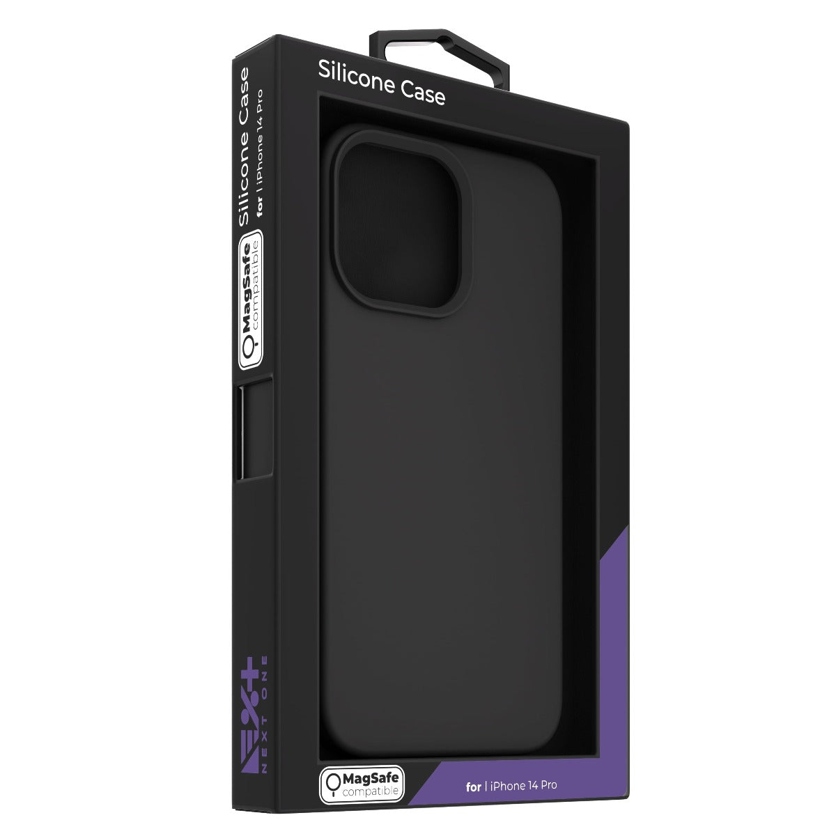 Next One MagSafe Silicone Case for iPhone 14 Pro Black - iSTYLE RS