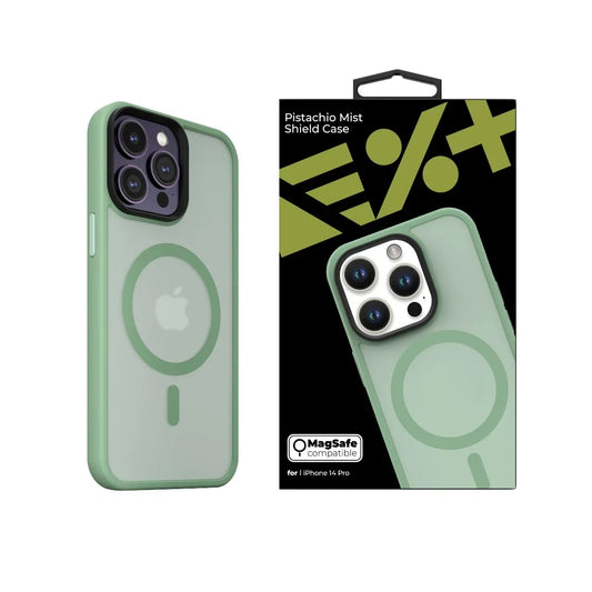 NEXT ONE PISTACHIO MIST SHIELD CASE FOR IPHONE 14 PRO | MAGSAFE COMPATIBLE - iSTYLE RS
