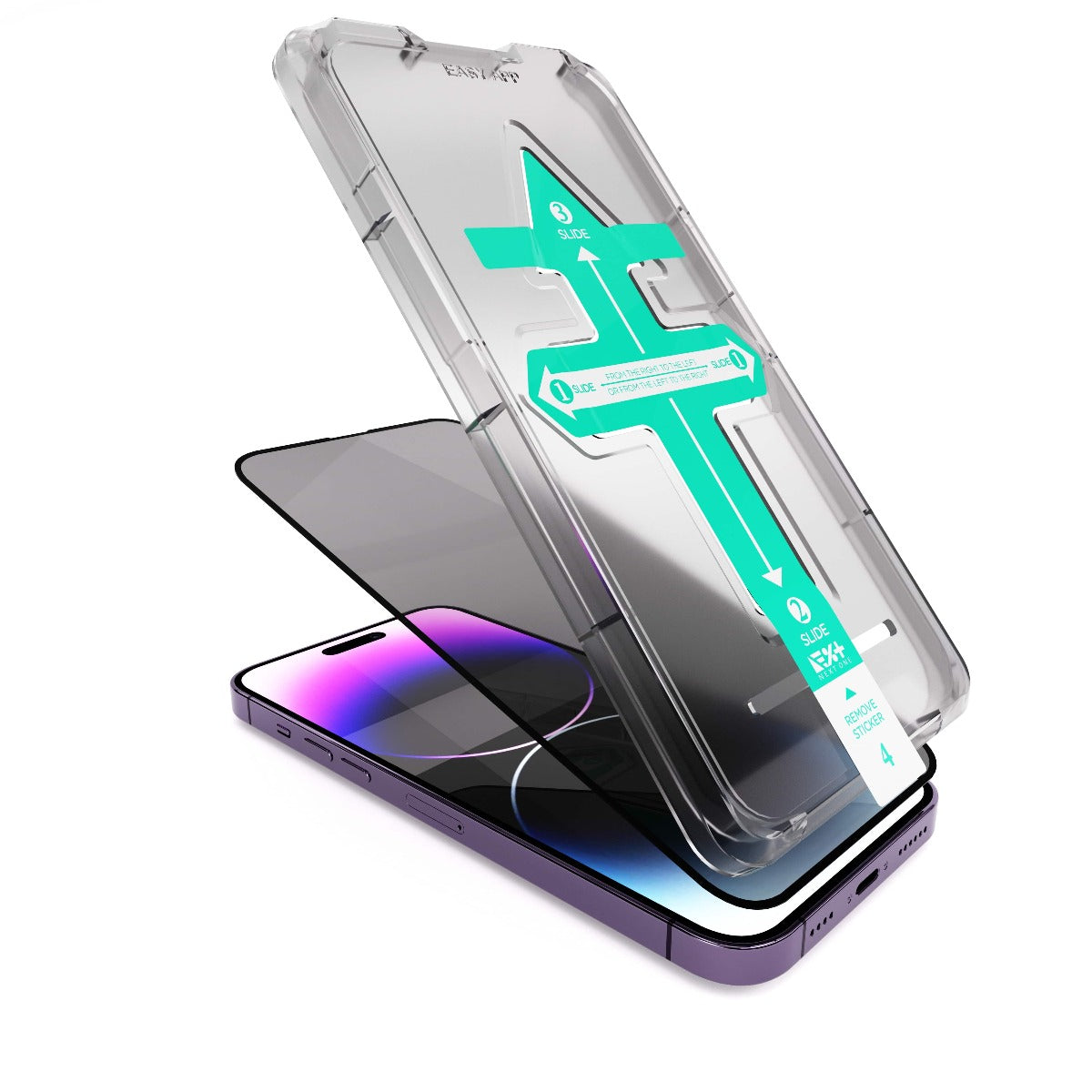 Next One All-Rounder Privacy Glass Screen Protector za iPhone 14 Pro - iSTYLE RS