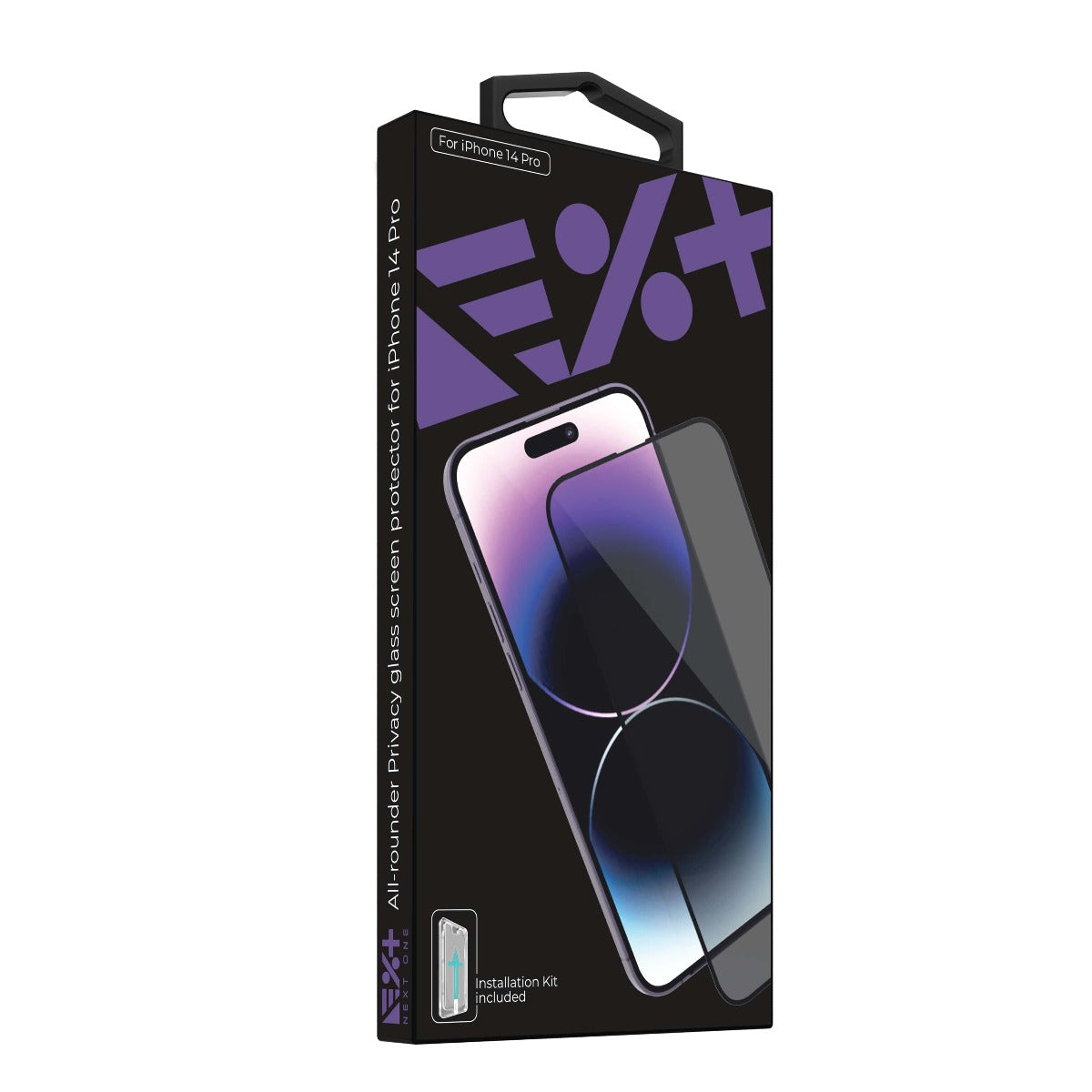 Next One All-Rounder Privacy Glass Screen Protector za iPhone 14 Pro - iSTYLE RS