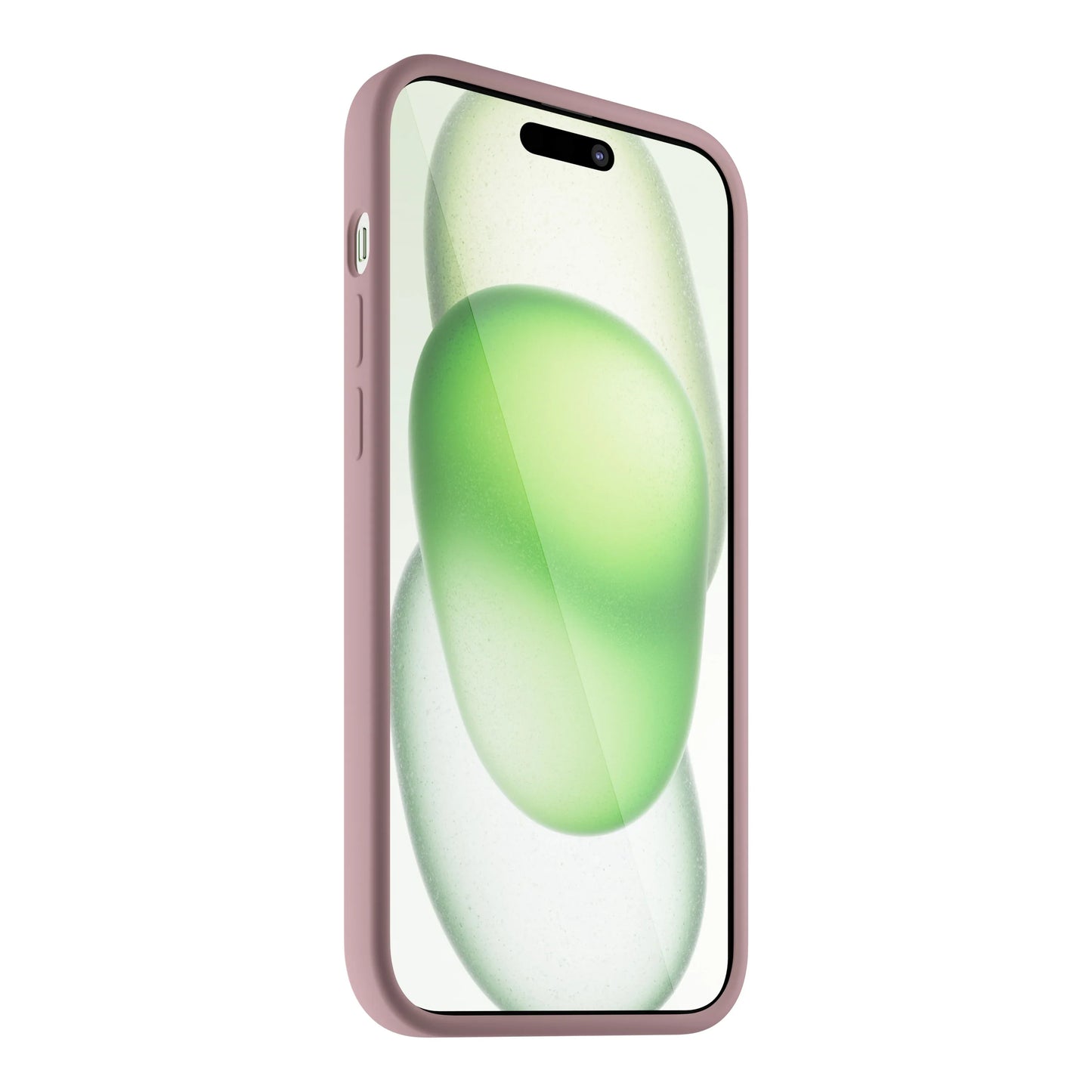 NEXT ONE silicone case MagSafe compatible for iPhone 15 | Pink - iSTYLE RS