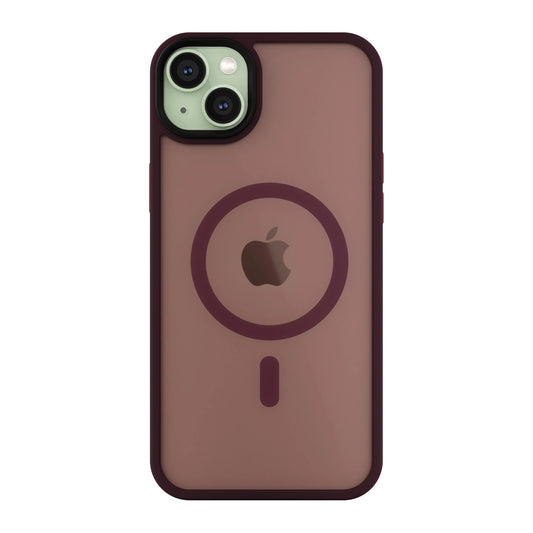 NEXT ONE mist shield case MagSafe compatible for iPhone 15 | Claret - iSTYLE RS