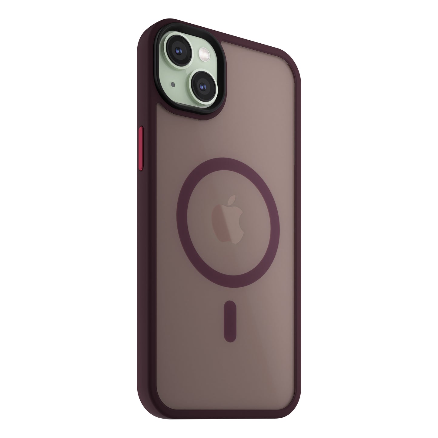 NEXT ONE mist shield case MagSafe compatible for iPhone 15 | Claret - iSTYLE RS