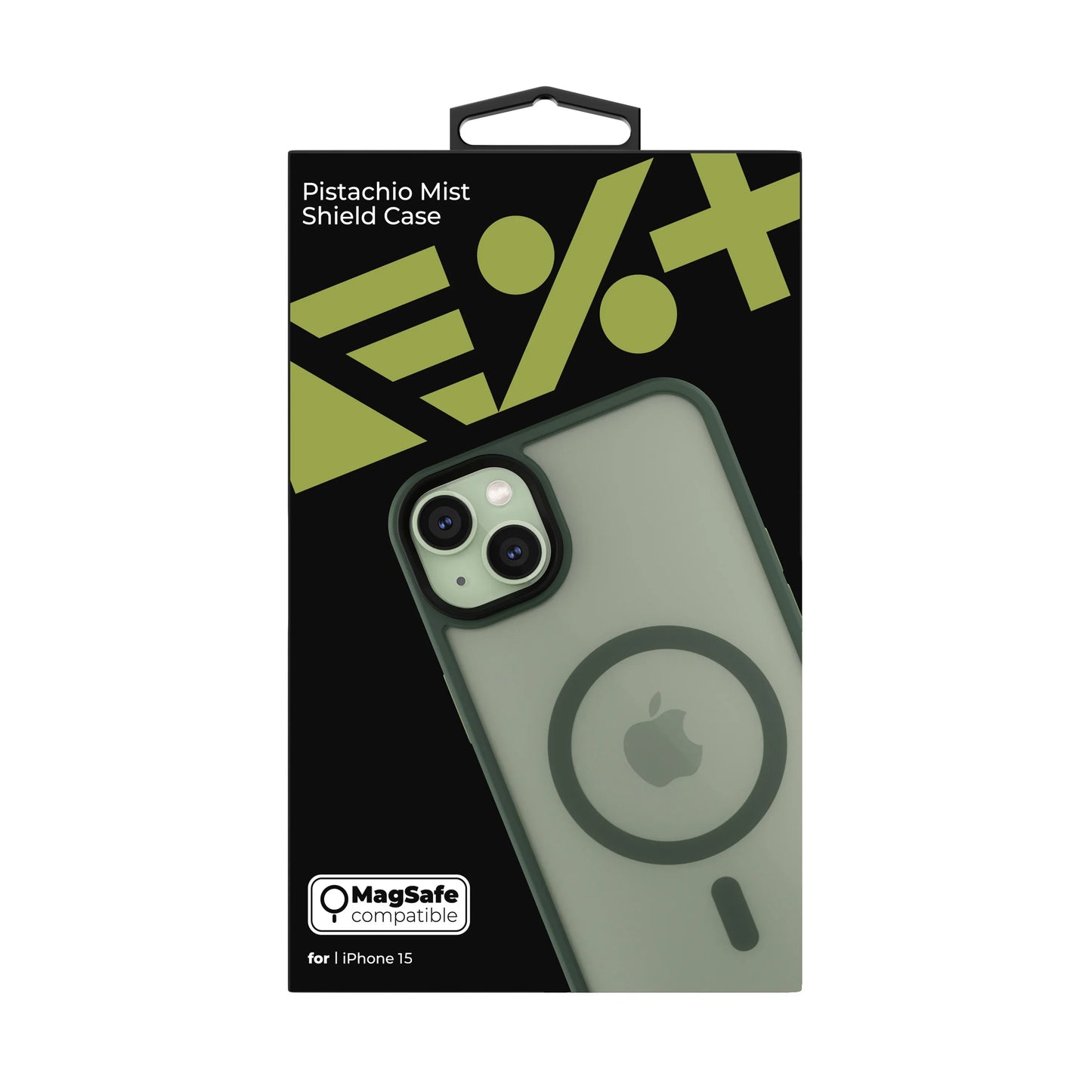 NEXT ONE mist shield case MagSafe compatible for iPhone 15 | Pistachio - iSTYLE RS