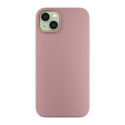 NEXT ONE silicone case MagSafe compatible for iPhone 15 Plus | Pink - iSTYLE RS